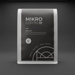 Decaf beans packet